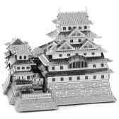 Mini DIY 3D Nanometal Model 3D Himeji-jo Castle Puzzle - Silver Mini DIY 3D Nanometal Model 3D Himeji-jo Castle Puzzle - Silver
