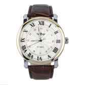 Unisex Automatic Self-winding Movt Wrist Watch Leather Band Unisex Automatic Self-winding Movt Wrist Watch Leather Band