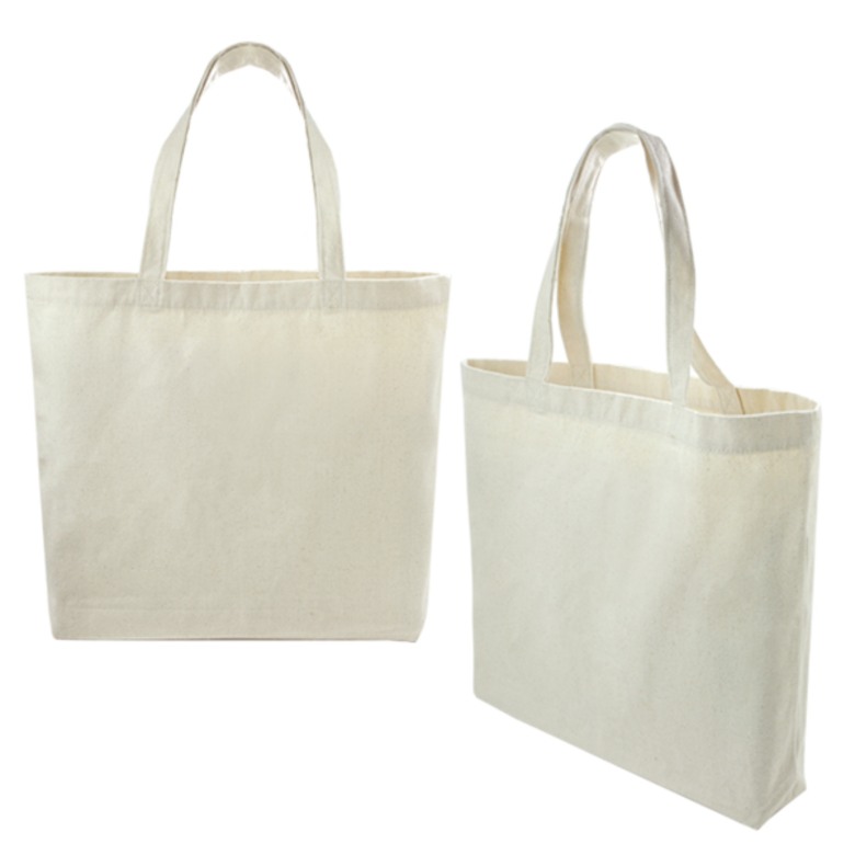 Quality Canvas Tote bag with base