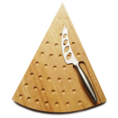 Cheese Knife with Wooden Cutting Board Cheese Knife with Wooden Cutting Board