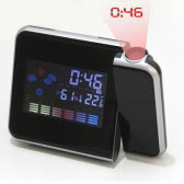 Projector Alarm Clock with Humidity Display Projector Alarm Clock with Humidity Display