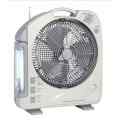 Emergency Lamp with Oscillating Fan (12 inch) and Radio Emergency Lamp with Oscillating Fan (12 inch) and Radio