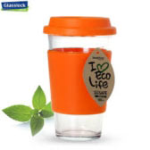 GlassLock Ottro Glass Tumbler with Handle (500ml) GlassLock Ottro Glass Tumbler with Handle (500ml)
