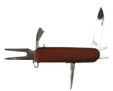 Wooden 5 in 1 Golf Divot Tool Wooden 5 in 1 Golf Divot Tool