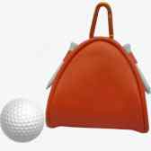 Leather Golf Pouch with Golf balls and Tees Leather Golf Pouch with Golf balls and Tees