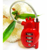 Heart Shaped Luggage Lock CR015 Heart Shaped Luggage Lock CR015