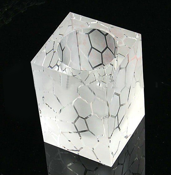 Honey Comb Crystal Pen Holder Honey Comb Crystal Pen Holder