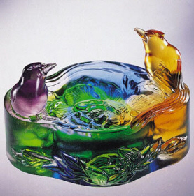 Liuli Paper Clip Tray - Prosperity (代代富 Liuli Paper Clip Tray - Prosperity (代代富
