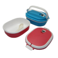 Microwave Airtight lunch box with spoon (Microwave Heating only) Microwave Airtight lunch box with spoon (Microwave Heating only)