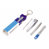 Manicure Set with Keychain (4 Pcs) Manicure Set with Keychain (4 Pcs)