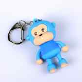 Cute Monkey LED Keychain with Voice Cute Monkey LED Keychain with Voice