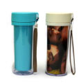 Double wall Paper Insert tumblers with screw-on lid Double wall Paper Insert tumblers with screw-on lid