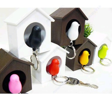 Sparrow Whistle Keychain