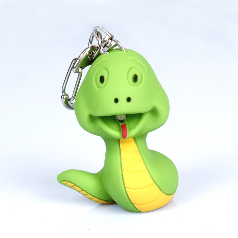 Snake LED keychain with voice Snake LED keychain with voice