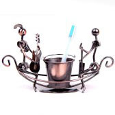 Steel Art Pen Holder (Fun Couple) Steel Art Pen Holder (Fun Couple)