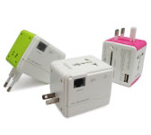 Universal Electric Plug with WIFI Router and 1 USB Universal Electric Plug with WIFI Router and 1 USB