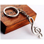 Treble Clef Keychain Treble Clef Keychain