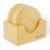 Wooden Coaster 4 (6 pieces) Wooden Coaster 4 (6 pieces)