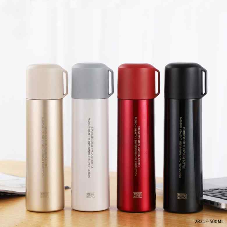 Double-Wall Stainless Steel Vacuum Flask [500ml]