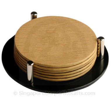 Exclusive Wooden Coaster (6 pcs)