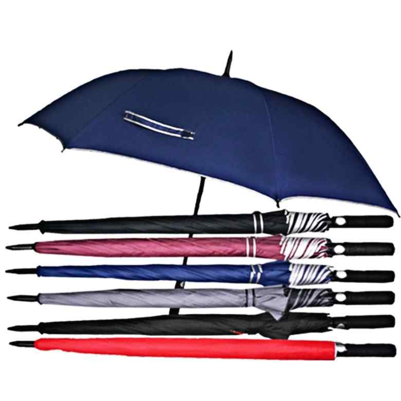 Auto Open Golf Umbrella with Straight handle (30 Inch)