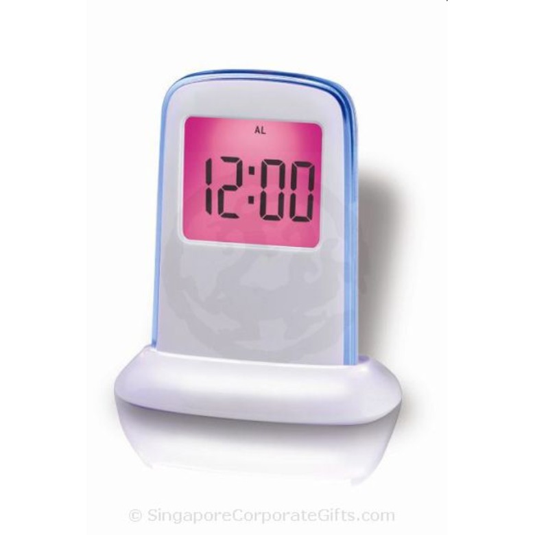 Multi-colour Clock, Thermometer, Calendar, Clock, Timer