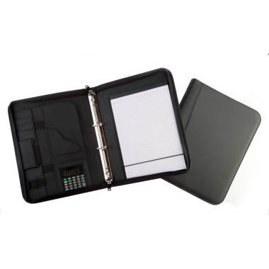 A4 Folder with Ring Binder and Calculator P03