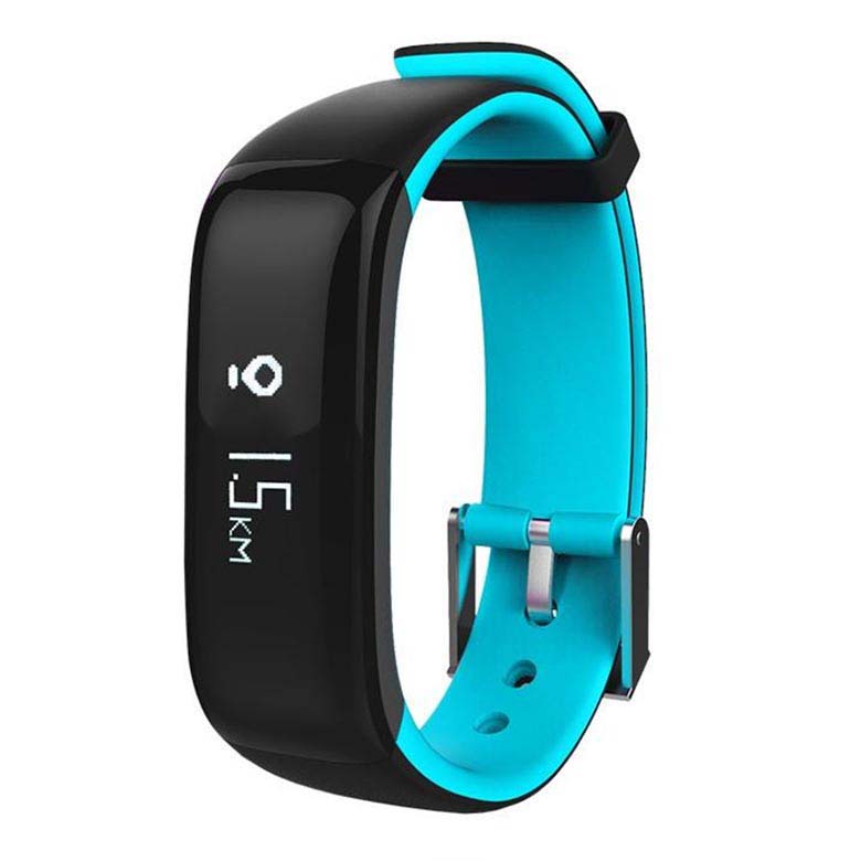 Sports P1 Smart Bluetooth Bracelet Wristband Heart Rate Blood Mo