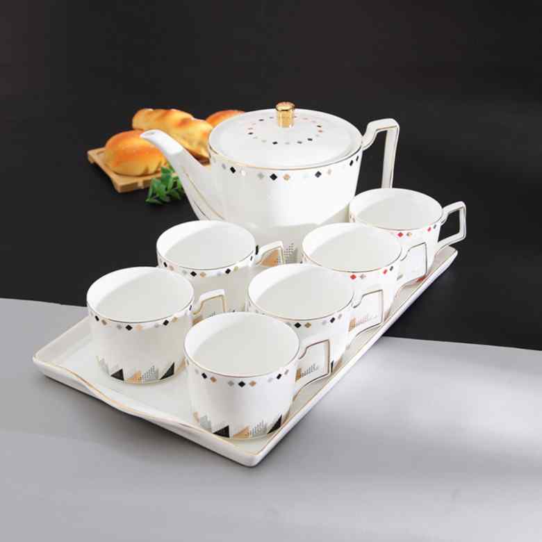 Nordic Luxury Ceramic Teapot set