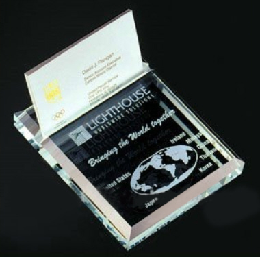 Crystal Namecard Holder 3