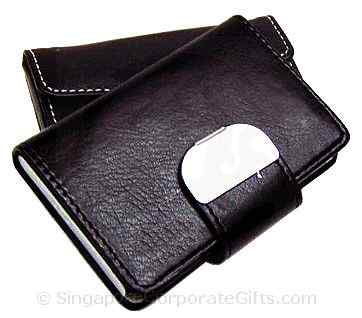 PU Leather Name Card Holder (HC-858)