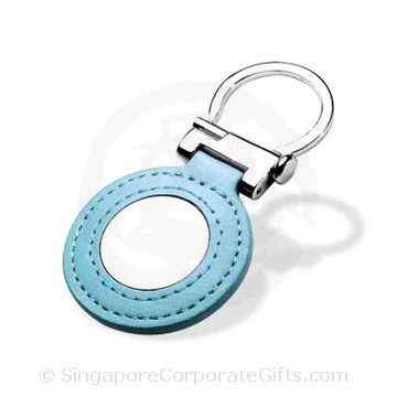 Genuine Leather Keychain 017A