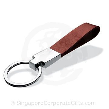 Genuine Leather Keychain 041A
