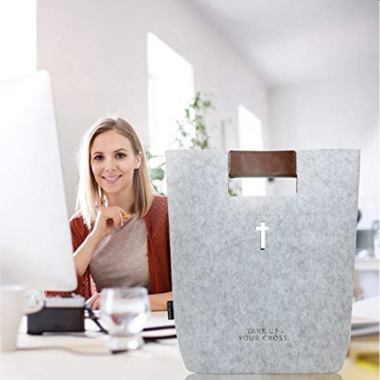 Felt Tote Bag for Bible