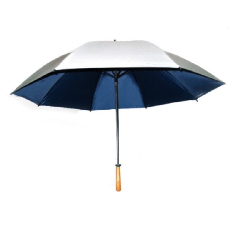 Golf Umbrella with Real Wooden Handle (30\")