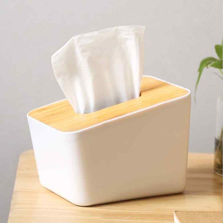 Wooden Tissue Box