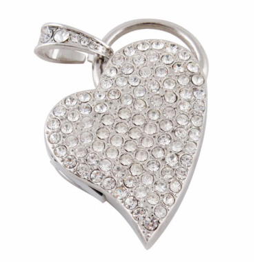 Jewellery Thumbdrive - Heart 2 (4 G)