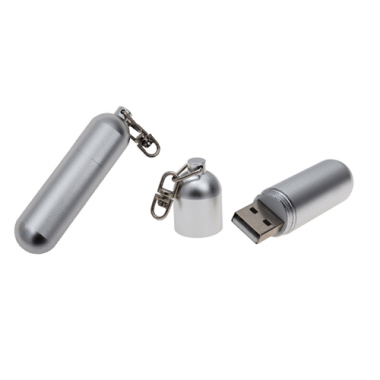 Metal Pill Shaped Thumbdrive 4 (Trek UDP 4G)