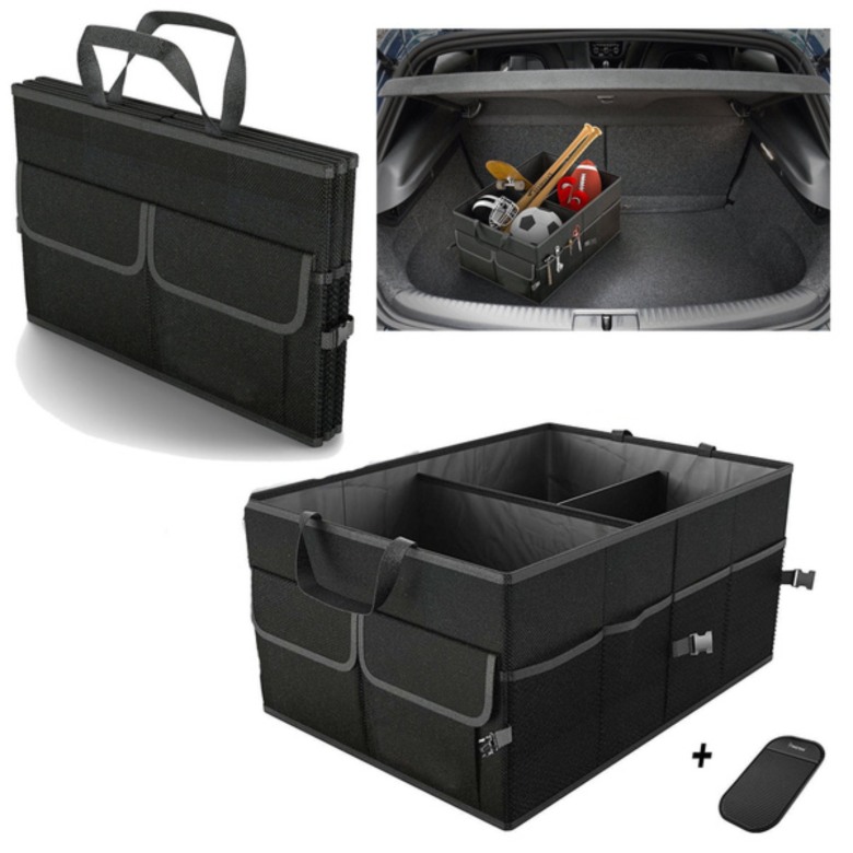 Multipurpose collapsible storage for car