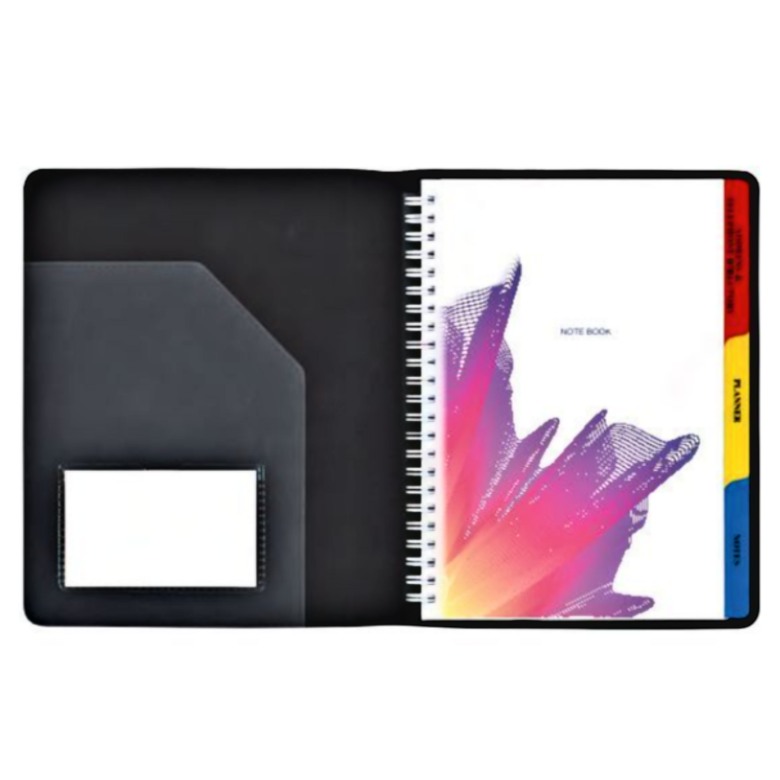 PU Leather Notebook with Monthly Planners [NB-694]