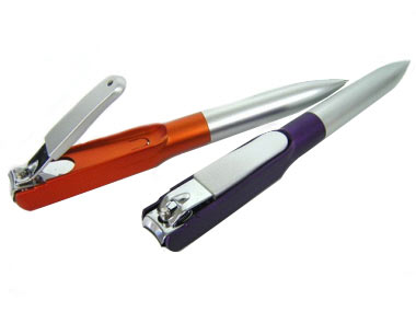 Ball Pen with Nail-Clipper