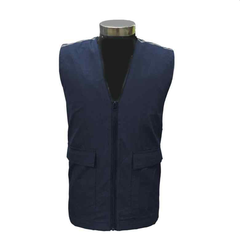 Ployester Vest with Reflective Stripes SJ170