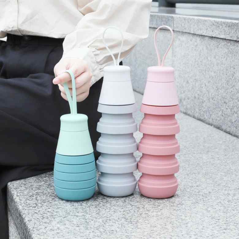 Collapsible Silicone Water Bottle [400ml]