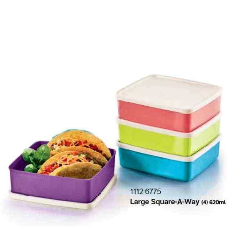 Food Container (Large Sqare-A-Way) 620ml
