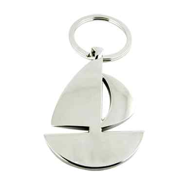 Yacht Shaped Keychain