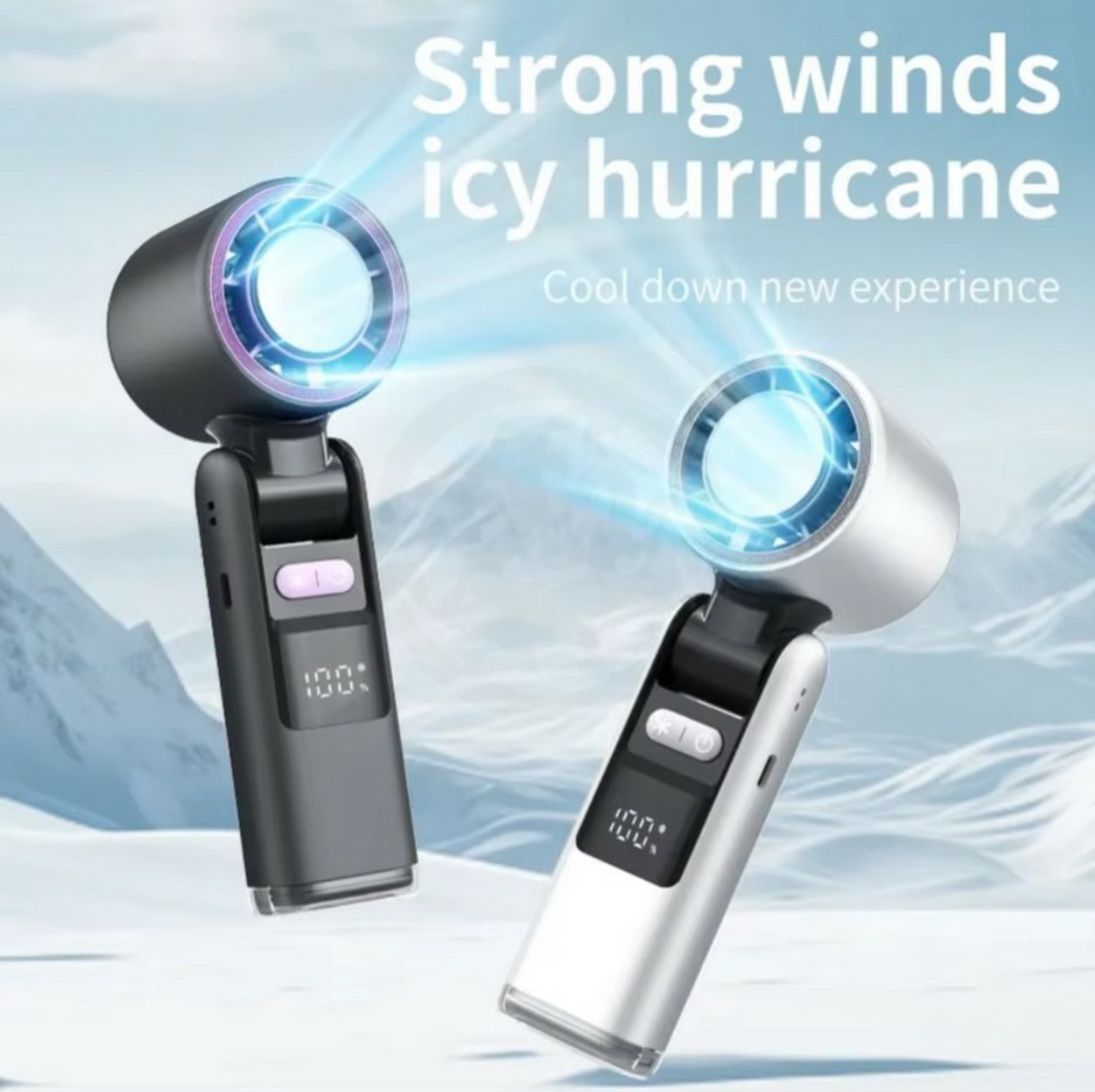 100 speed foldable fan with Freezer