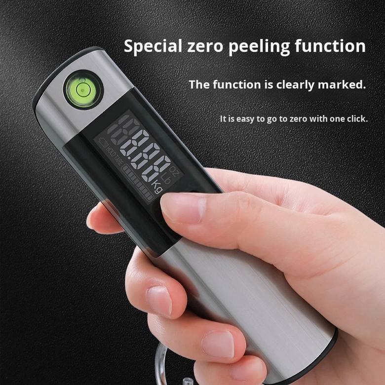 Digital Luggage Scale with Measuring Tape
