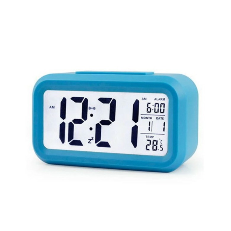 Desk Digital Clock with Night Light