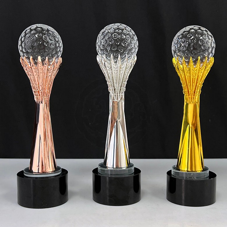 Crystal Golf Trophy