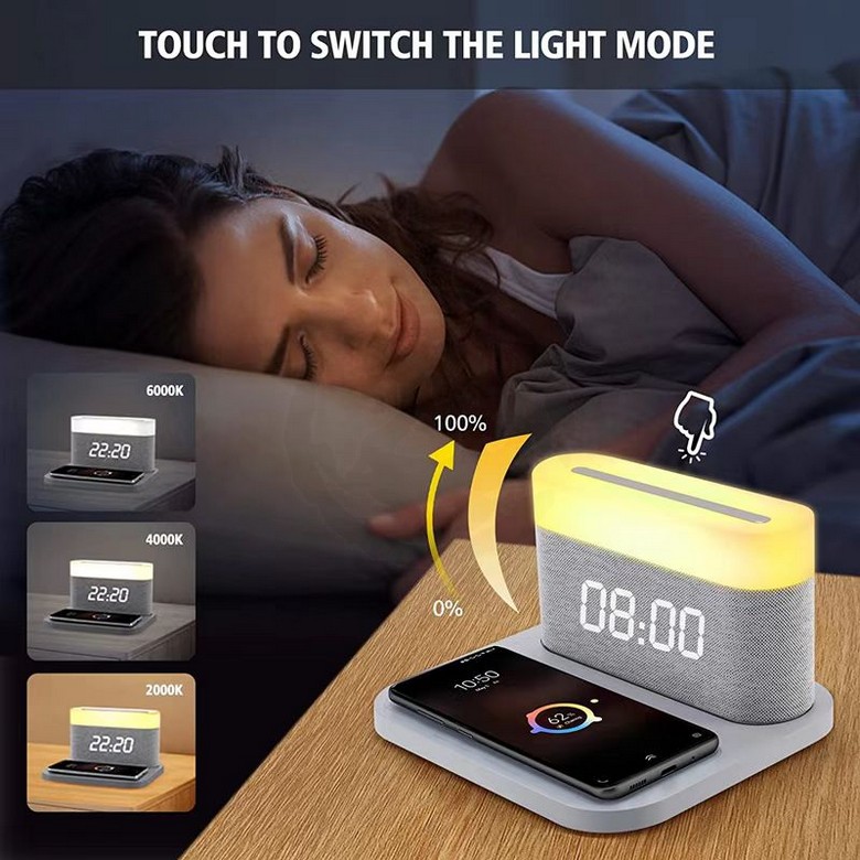 Wireless Charger with Lamp
